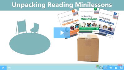 拆装Fountas＆Pinnell Classroom™阅读Minilessons