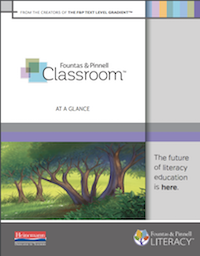 Fountas＆Pinnell Classroom™AT-Glipance手册
